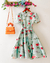 Vestido Paola - Rosas