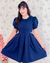 Vestido Hannah Azul Marinho - comprar online