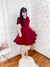 Vestido Jade vinho