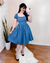 Vestido Yasmin Azul Serenity - Cute For You