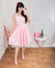 Mídi Larissa Xadrez - Barbie - loja online