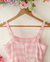 Mídi Larissa Xadrez - Barbie - comprar online