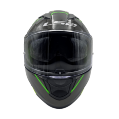 Casco LS2 320 Stream Evo Sche Negro / Amarillo / Verde en internet