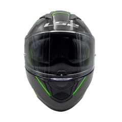 Casco LS2 320 Stream Evo Sche Negro / Amarillo / Verde en internet