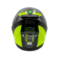 Casco LS2 320 Stream Evo Sche Negro / Amarillo / Verde - Cingolani Motors