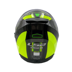 Casco LS2 320 Stream Evo Sche Negro / Amarillo / Verde - Cingolani Motors