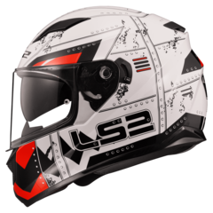 Casco 320 Stream Evo Max Rojo - Cingolani Motors