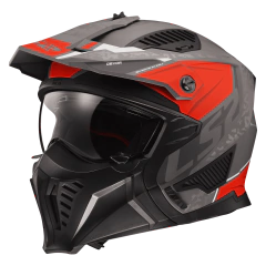 CASCO LS2 606 DRIFTER DEVOR TITANIUM / MATE - comprar online