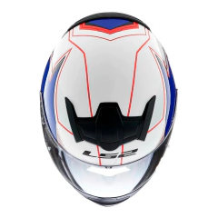Casco Integral Moto Ls2 352 Kascal Matt WhiteBlue en internet