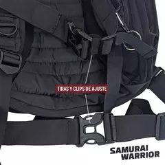 Mochila Moto Semi Rigida Turismo Samurai 32/49 Lts Casco en internet