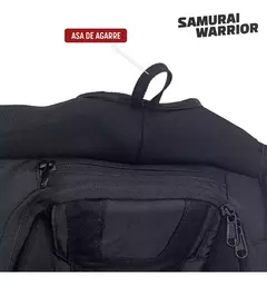 Mochila Moto Semi Rigida Turismo Samurai 32/49 Lts Casco - tienda online