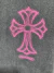 Camiseta Chrome Hearts "Pink Cross" na internet