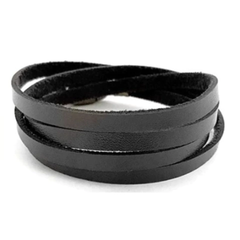 Pulseira 4 Voltas Couro