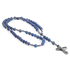 Terço Santiago Lapis Lazulli - comprar online