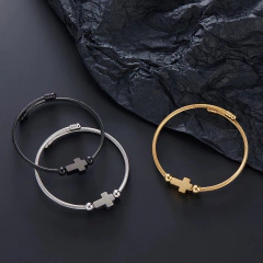 Bracelete Zap Cruz Dourado - loja online