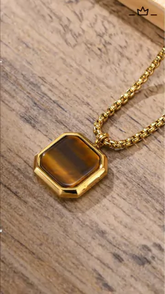 Imagem do Colar Nebulosa Olho de Tigre