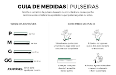 Pulseira Zion Turquesa - DOM ACCESSORI