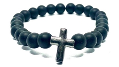 Pulseira Murano + Cruz - comprar online