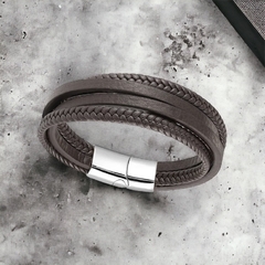 Pulseira Nova Zelandia Marrom - DOM ACCESSORI