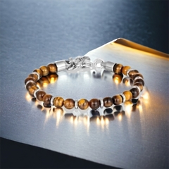 Pulseira Zion Olho de Tigre - DOM ACCESSORI