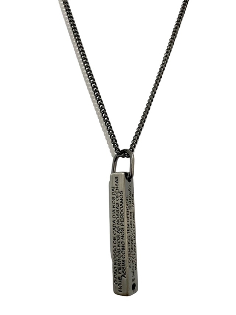 Colar Pai Nosso Corrente - comprar online