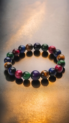 Pulseira Olho de Tigre Colors - loja online