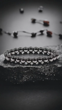 PULSEIRA HEMATITA - DOM ACCESSORI