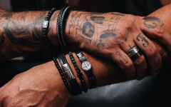 Pulseira São Bento Grafite na internet