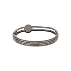 Bracelete São Jorge Grafite - comprar online
