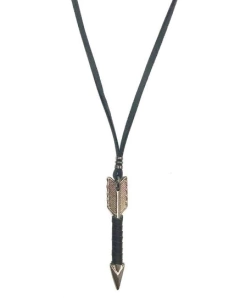 Colar Flecha Couro - comprar online