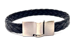 Pulseira Basic Preta - DOM ACCESSORI