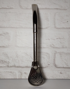 Bombilla pico de loro Torneada - 16 cm (corta)
