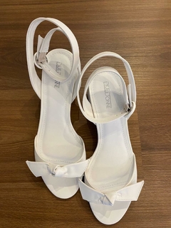 SANDÁLIA ALE - Branca Salto Baixo - comprar online