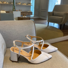 SCARPIN HANNAH - Branco - comprar online