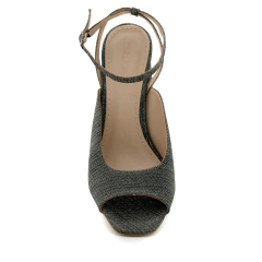 SANDÁLIA MARÍLIA - Lurex Grafite na internet