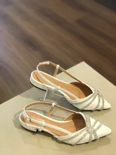 SAPATILHA PENÉLOPE - Branca - Due Donne Sapatos de Noiva & Festa