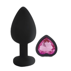 SEX THERAPY - SILICONE PLUG PINK MEDIUM - comprar online