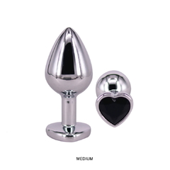 SEX THERAPY - PLUG STEEL HEART BLACK MEDIUM en internet