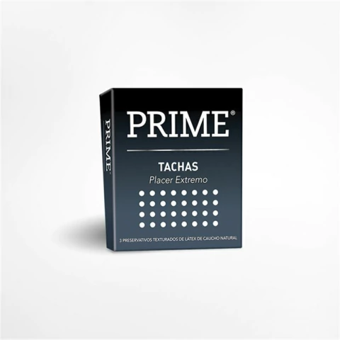 PRIME PRESERVATIVO CON TACHAS X 3 - comprar online