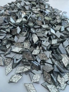 Mini Rombos de vidrio GLITTER en internet