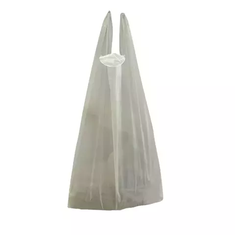 SACOLA PLASTICA RECICLADA BRANCA 30X40 1 KG