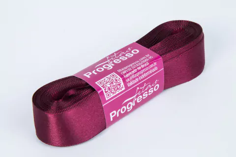 FITA CETIM SIMPLES CF005 22 mm COR 1355 MARSALA Peca 10 metros