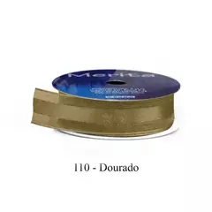 FOC-1051/23MM FITA ORGANZA MERITA 9,14M - -   - A110 - DOURADO