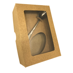 Caixa Para Ovo De Colher 50g Kraft 13x9x4 - 60 Unidades - comprar online