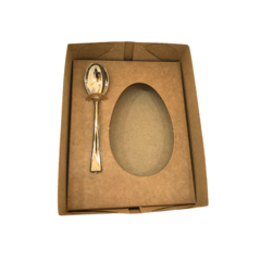 Caixa Para Ovo De Colher 100/150g Kraft 14x11x5 - 40 Unidades na internet