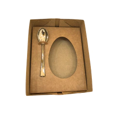 Caixa Para Ovo De Colher 100/150g Kraft 14x11x5 - 20 Unidades na internet