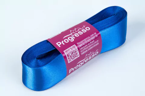 FITA CETIM SIMPLES CF005 22 mm COR 214 AZUL ROYAL Peca 10 metros