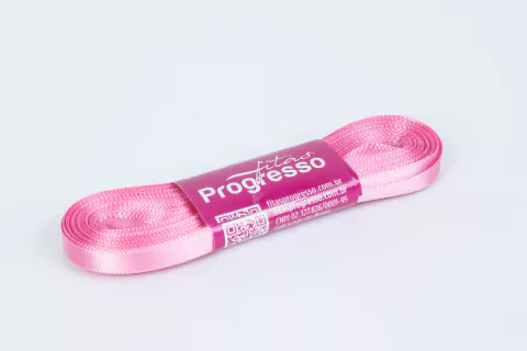 FITA CETIM SIMPLES CF001 7 mm COR 240 ROSA ESCURO Peca 10 metros