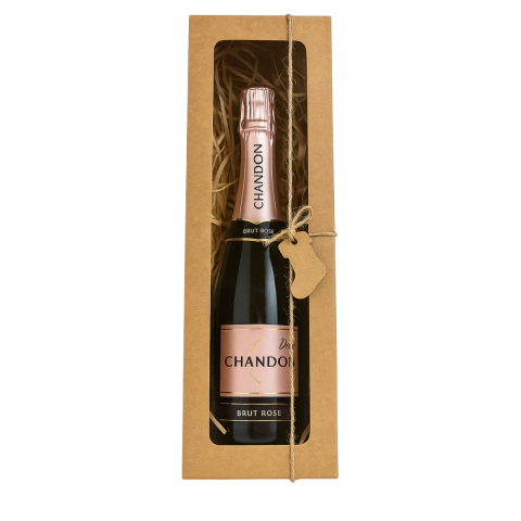 Caixa Kraft 25x7x7 com visor - 80 unidades - comprar online