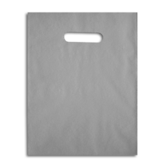 SACOLA PLASTICA BOCA DE PALHAÇO PRATA 25X35 PCT 1KG